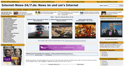 Desktop Screenshot of internet-news-247.de